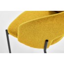 Стул HALMAR K373 горчичный/черный Стул HALMAR K373 горчичный/черный